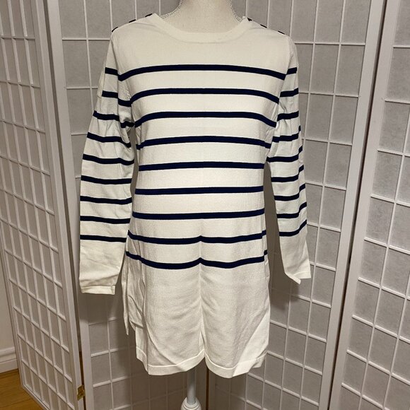 Lucinda Nautical Maternity & Nursing Sweater - Picture 2 of 3